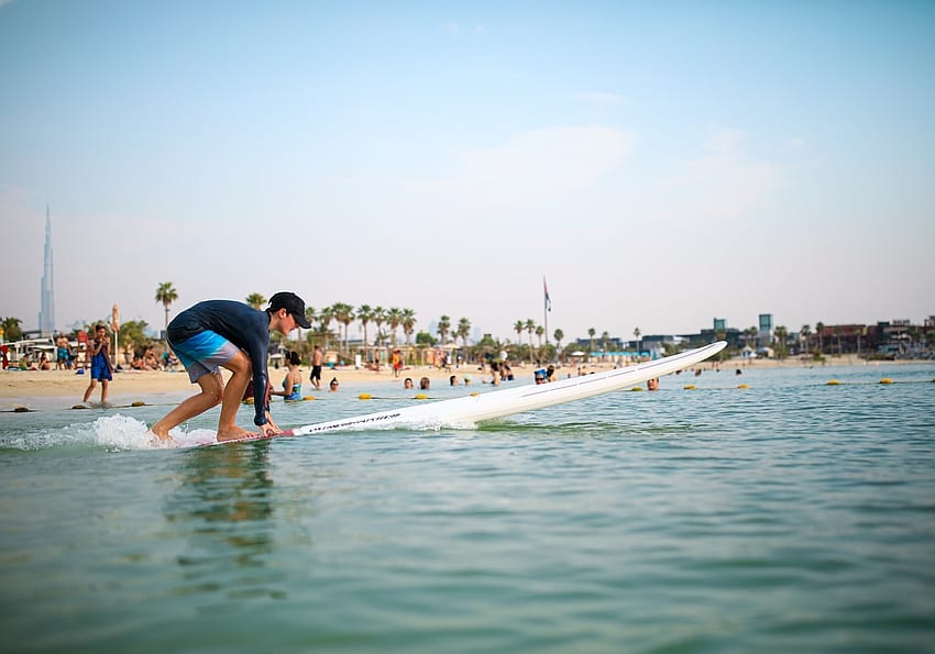 Baden am Dubai Strand