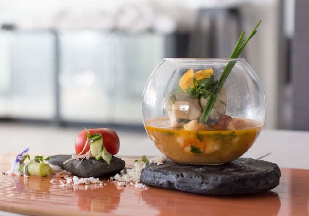 Cataplana - ein typisch portugiesischer Fischeintopf kreativ interpretiert
