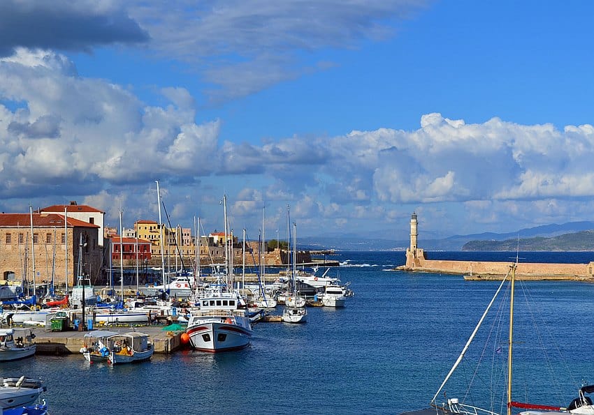 Hafen Chania Kreta