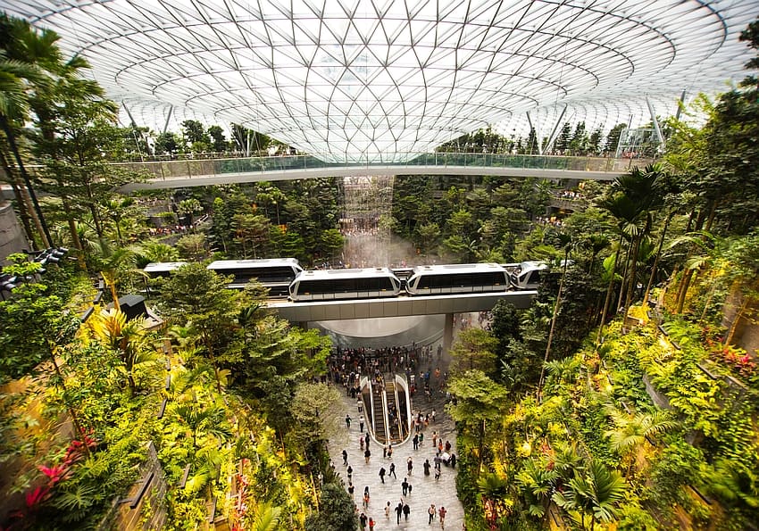 Wasserfall Changi Airport