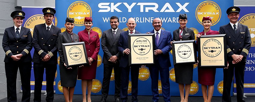Gewinnerfoto Qatar Airways World Airline Awards Qatar Airways
