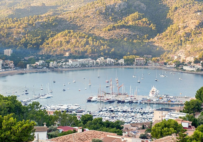 Port Soller Hafen Mallorca