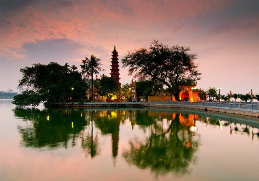Hanoi Tran Quoc Pagode