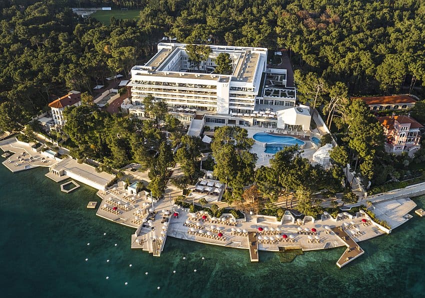 Kroatien Bellevue Losinj Außen