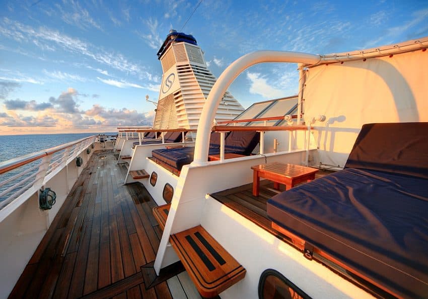 SeaDream II Oberdeck