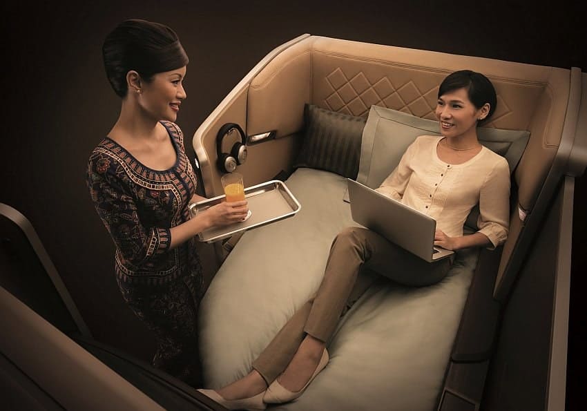 First Class Singapore Airlines