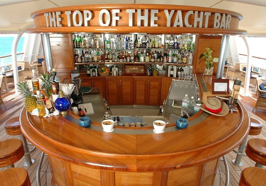 Top Of The Yacht Bar Bar SeaDream II