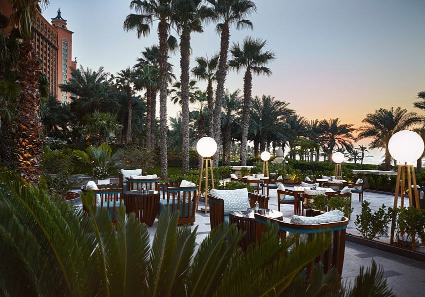 Terrasse im Imperial Club Atlantis