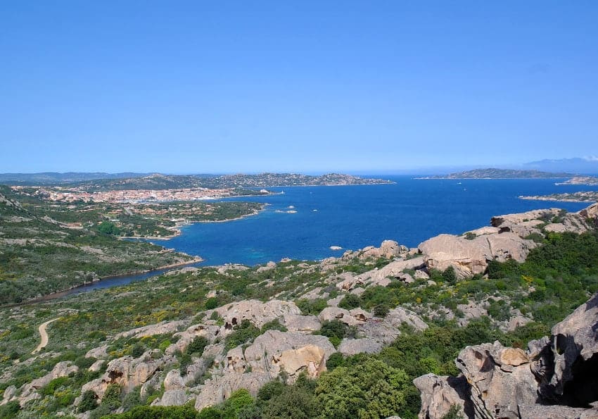 Costa Smeralda - Blick auf Palau