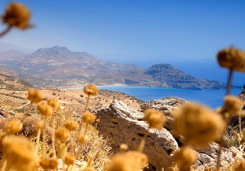 kreta strand panorama