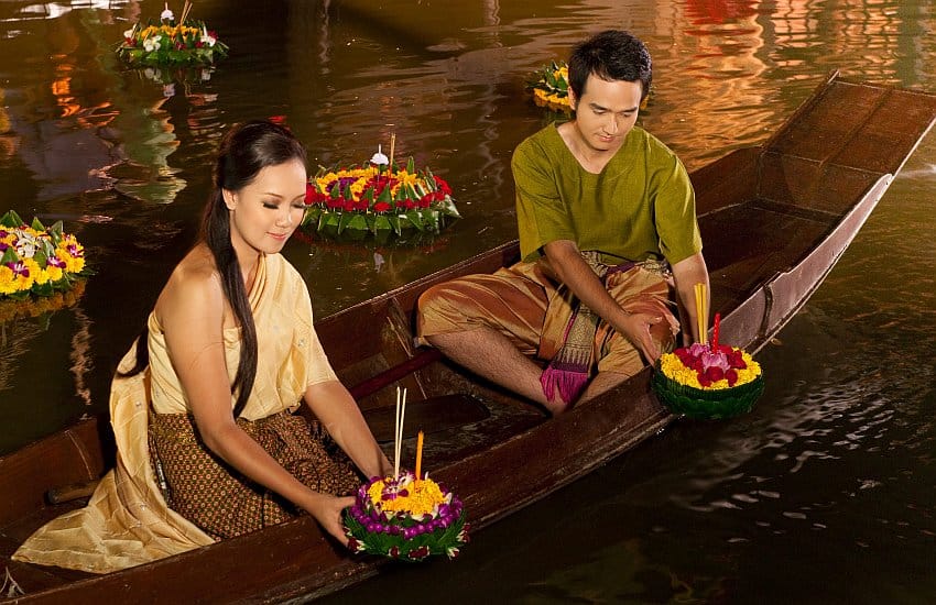 Loi Krathong Schiffchen