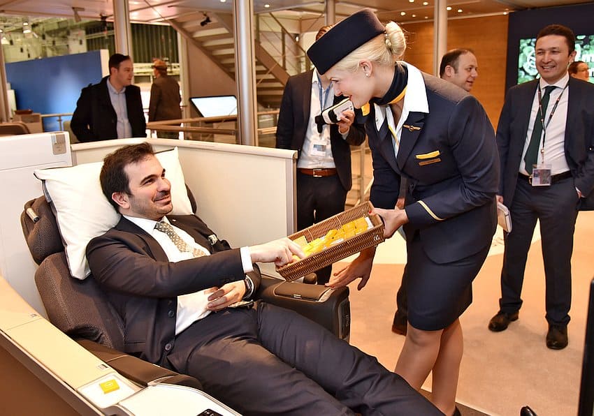 lufthansa first class