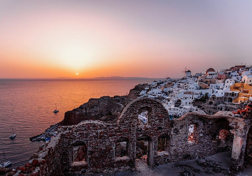 Santorin Sonnenuntergang
