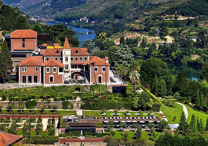 Portugal Six Senses Douro Valley Aerial View