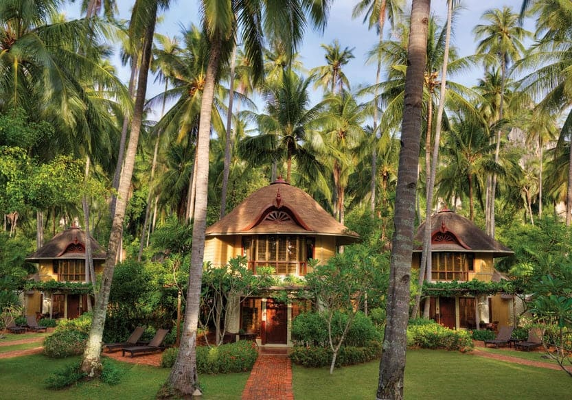 Doppelstöckige Bungalows im Hotel Rayavadee