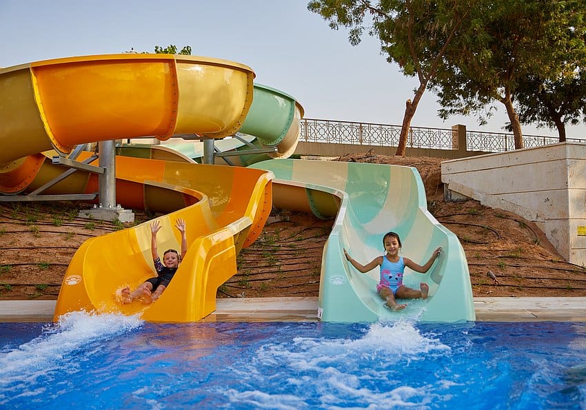 rutschen kids splash park WAldorf Astoria RAK