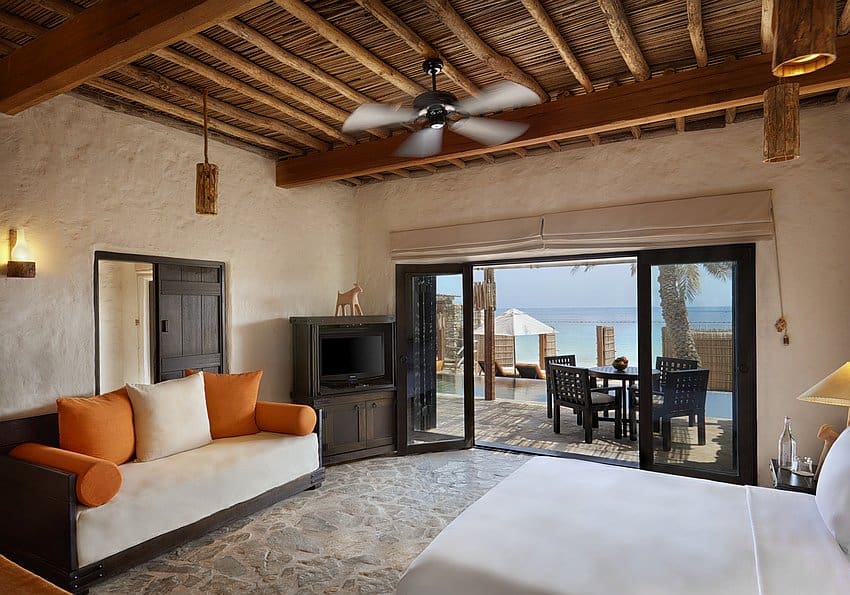 six senses zighy bay pool villa suite beachfront