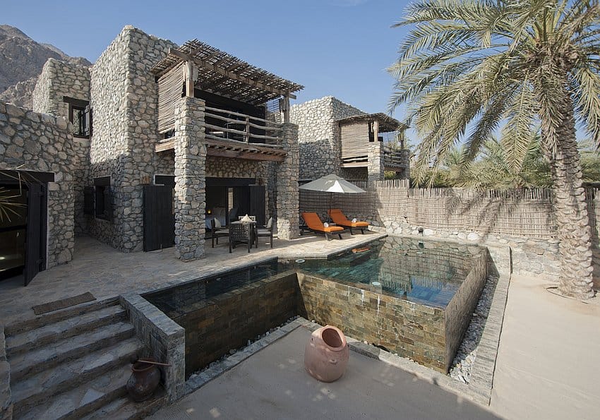 six senses zighy bay zighy spa pool villa exterior