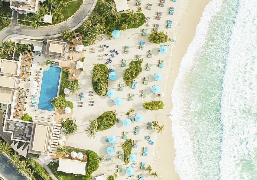 Summersalt Beach Club Aerial Drone