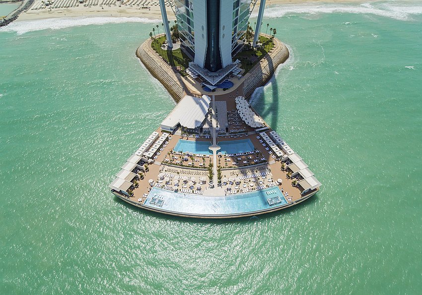 Burj Al Arab Jumeirah Terrace View