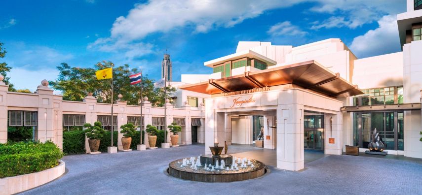 Im Siam Kempinski Hotel können Sie nach einer Shopping-Tour durch das Siam Square neue Kraft schöpfen