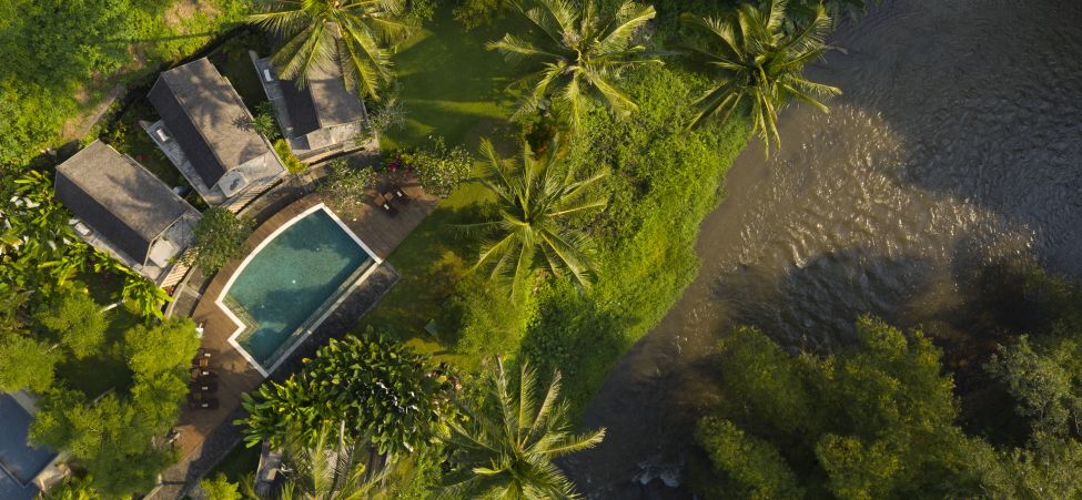 The Samaya Ubud liegt im dichten Dschungel