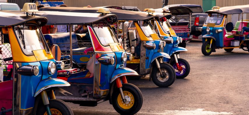 Tuk-Tuks: Das Markenzeichen der Stadt Bangkok