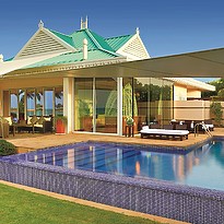 Außenbereich mit Privatpool - The Ritz-Carlton, Bahrain Villas