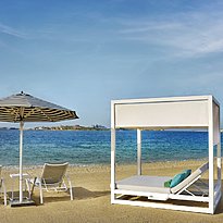 Cabanas am Strand