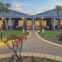 Eingang Luxury Rooms - Shamwari Riverdene