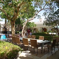 Garten und Pool - Falaj Daris Nizwa