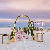 Hochzeitsarrangement - Baglioni Resort Maldives