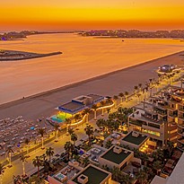 Promenade vor dem Fairmont, The Palm