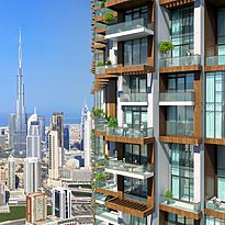 SLS Dubai - Balkon 