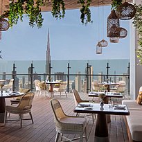 SLS Dubai - Terasse