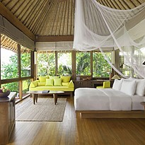 Pool Villa Schlafzimmer - Six Senses Samui