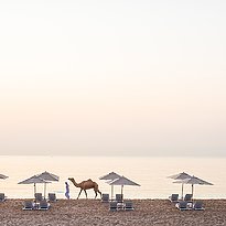 Strand am frühen Morgen