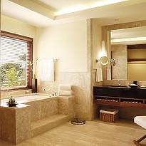 Suite Badezimmer - Shanti Maurice Resort & Spa