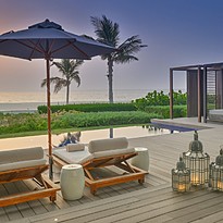 Terrasse der Two Bedroom Pool Villa - The Oberoi