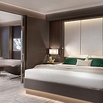 The Grand Suite Schlafzimmer - The Ritz-Carlton Yacht Collection