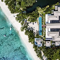 Vogelperspektive - Kempinski Seychelles Resort Baie Lazare