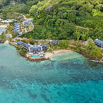 Vogelperspektive - Mango House Seychelles