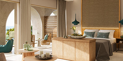 Bungalow Junior Suite Panorama Sea View - MarBella Corfu