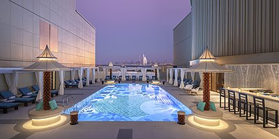 Rooftop Cabana Pool