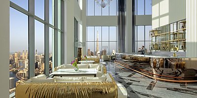 SLS Dubai - Lobby 
