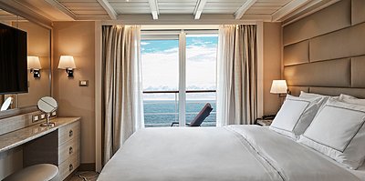 Silver Suite Schlafzimmer - Silver Cloud Expedition
