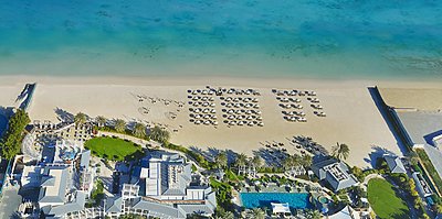 Strand und Beach Club des The St. Regis