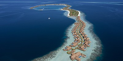 Vogelperspektive - Waldorf Astoria Maldives Ithaafushi