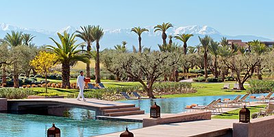 Hauptpool - Fairmont Royal Palm Marrakech