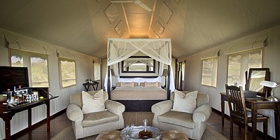 Luxury Tented Suite - Luxury Tented Suite - Gorah Elephant Camp